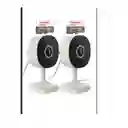 Pack 2 Camaras Nexxt Wifi + 2 Micro Sd 128gb Vision Nocturna