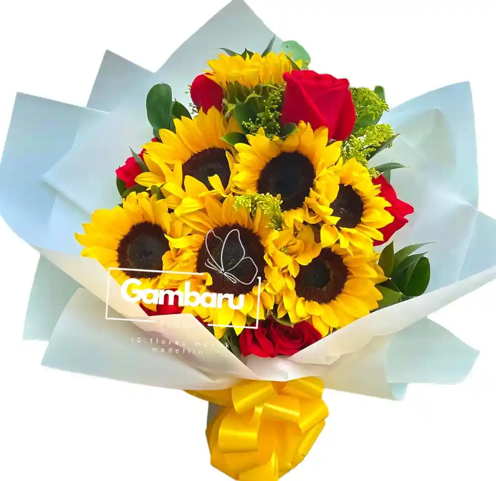 Flores Girasoles Amor Primaveral