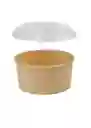 Bowl Bambú 1000 Cc Con Tapa X 10 Unds, Contenedor Para Alimentos