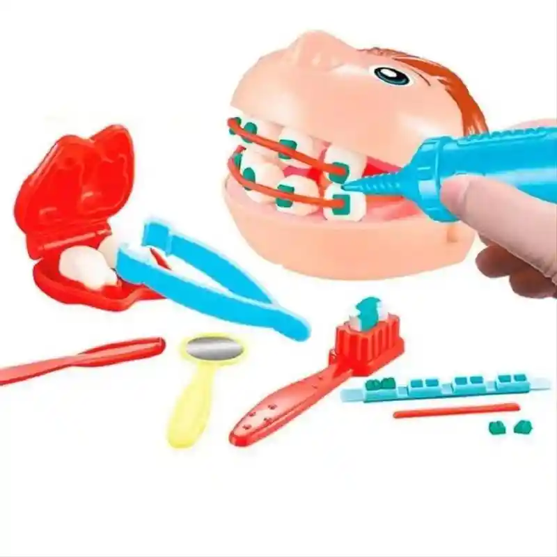 Doctor Muelitas Dentista Bromista Plastilina Niños Juguete