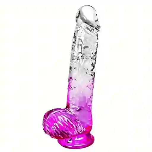 Consolador Realista (dildo) Transparente 20 Cm