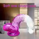 Consolador Realista (dildo) Transparente 20 Cm