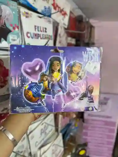 Kit Decorativo De Globos De Wish Disney X 5 Unid