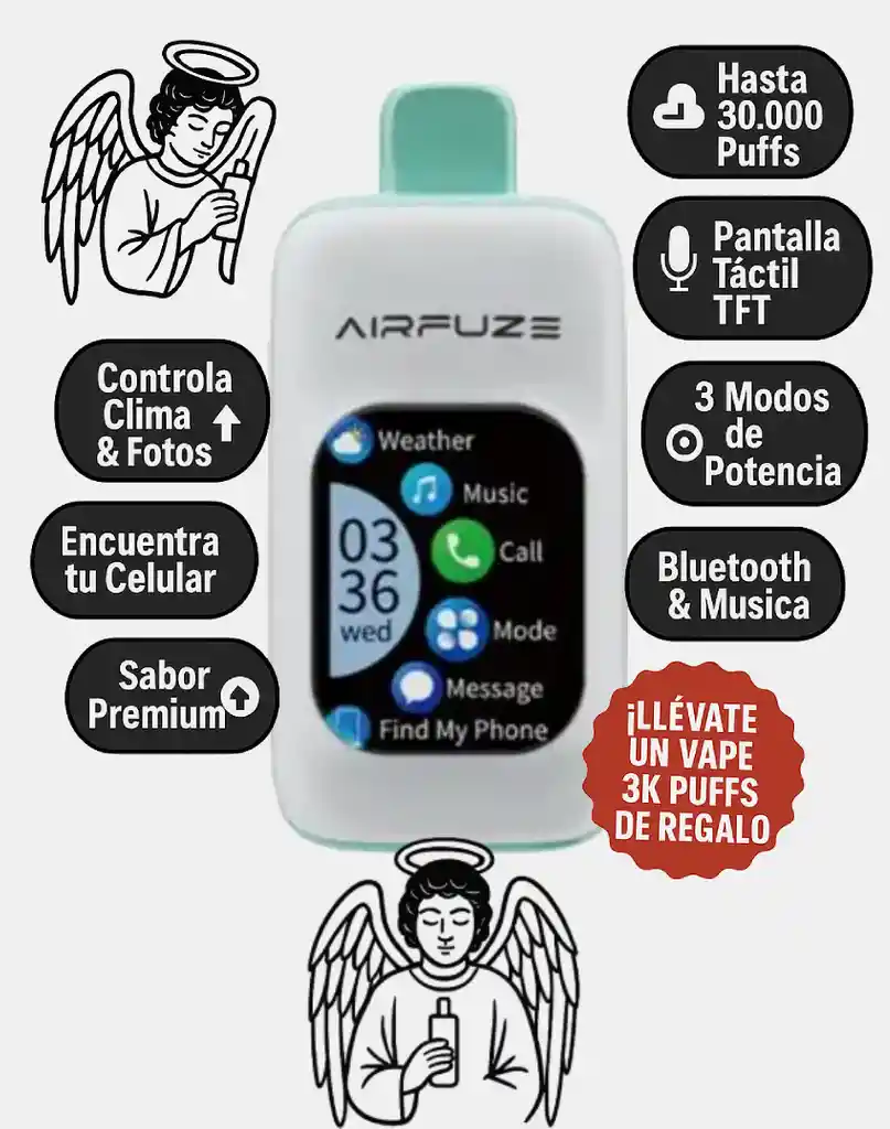 Vapeador Air Fuze Miami Mint