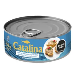 Lomo Atún Desmenuzado En Agua Y Sal Catalina 170 G