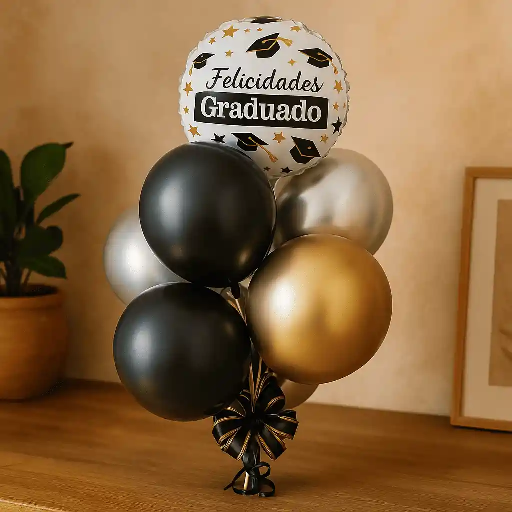 Ramo Globos Feliz Grado