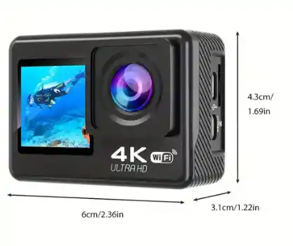 Cámara Deportiva Video Action Cam 4k Ultra Hd Wifi
