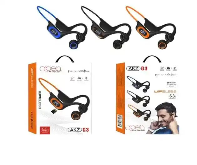 Auriculares Inalámbricos De Conducción Ósea Akz G3
