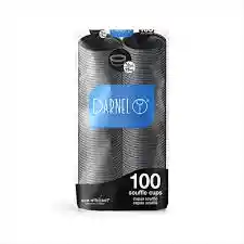 Copa Salsera Souffle Negra 5 Oz X 100