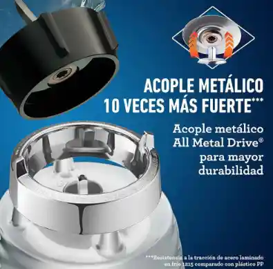 Licuadora Oster Classic Con Control De Perilla 3 Velocidades 1.25l Cromada Blst4655