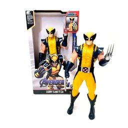 Figura Coleccionable Juguete Sonido Comic Wolverine Garra