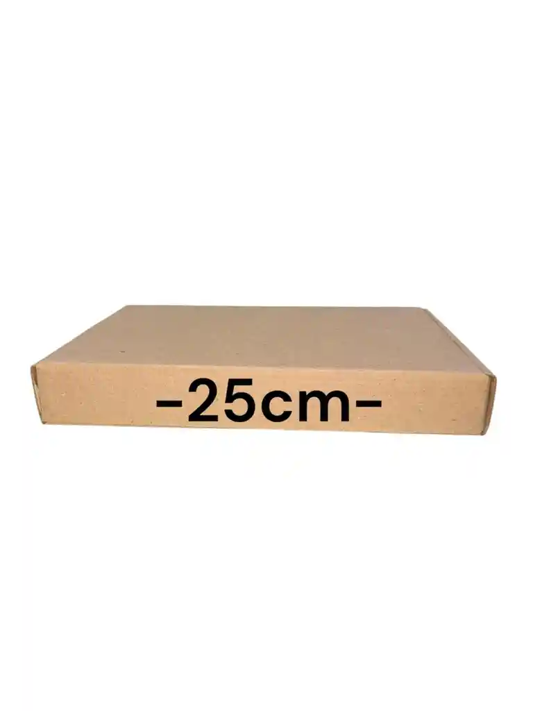 Caja De Carton 25x17x3,5 Microcorrugado Plegable