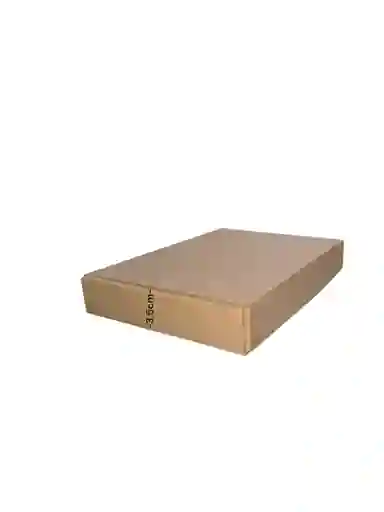 Caja De Carton 25x17x3,5 Microcorrugado Plegable