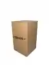 Caja De Carton Microcorrugado 13x13x23cm Plegable