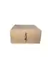 Caja De Carton Microcorrugado 17x17x8cm Plegable