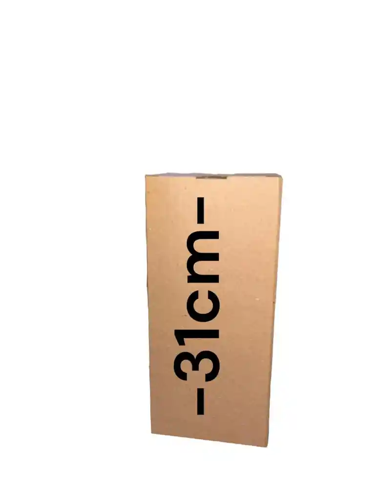 Caja De Carton Microcorrugado 14x12x31cm Plegable