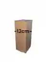 Caja De Carton Microcorrugado 12x12x35cm Plegable
