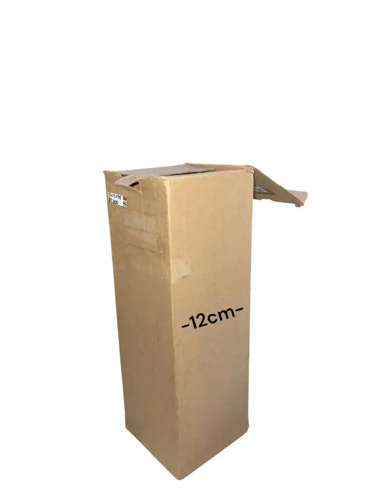 Caja De Carton Microcorrugado 12x12x35cm Plegable