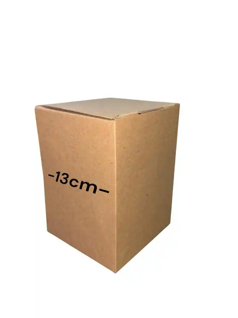 Caja De Carton Microcorrugado 13x13x18cm