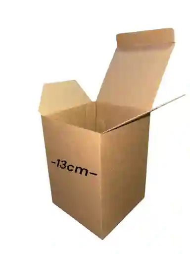 Caja De Carton Microcorrugado 13x13x18cm