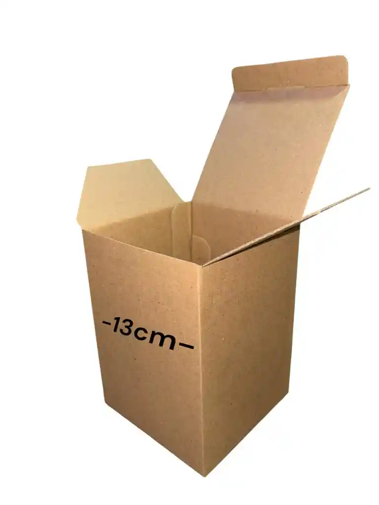 Caja De Carton Microcorrugado 13x13x18cm