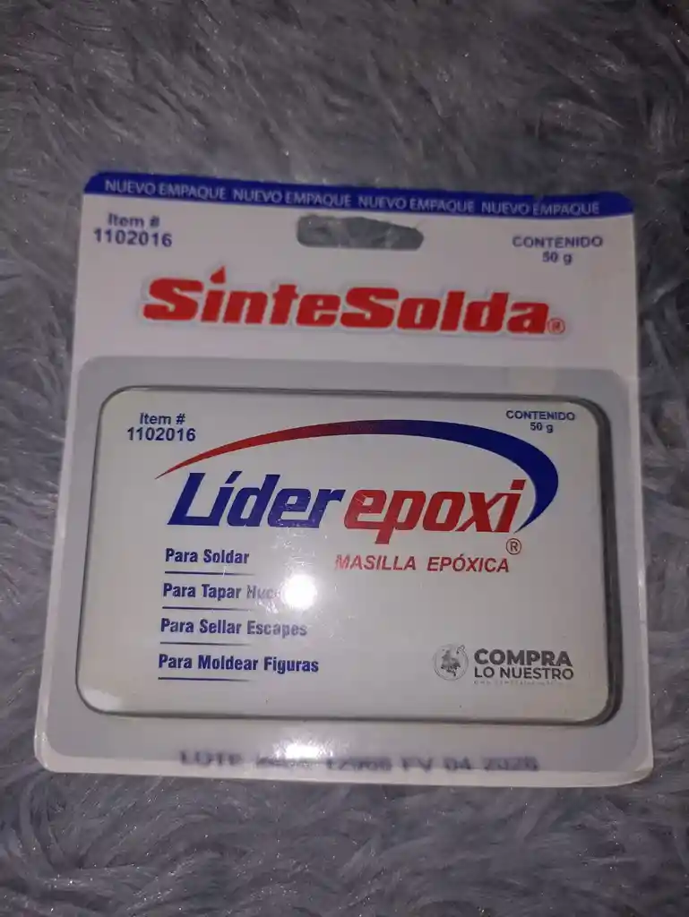 Sintesolda Rally Masilla 50 Gramos