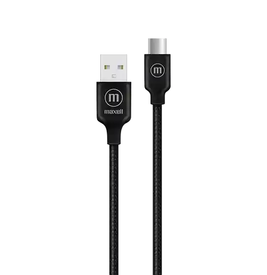 Cable Maxell Trenzado 2 Metros Usb A Usb-c