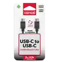 Cable Maxell Trenzado De 2 Metros Usb-c A Usb-c