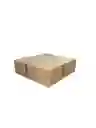 Caja De Carton Microcorrugado 21x20x7cm Plegable