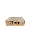 Caja De Carton Microcorrugado 21x20x7cm Plegable