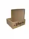 Caja De Carton Microcorrugado 25x25x10cm Tapabase