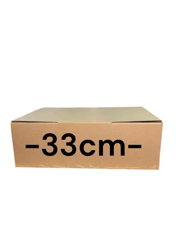 Caja De Carton Microcorrugado 33x23x10 Plegable