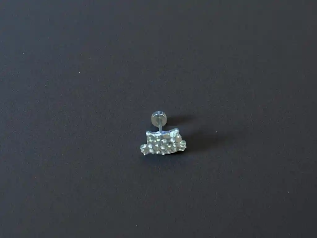 Labret Con Diseño De Gato