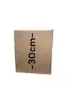Caja De Carton Microcorrugado 27x7x30cm Plegable