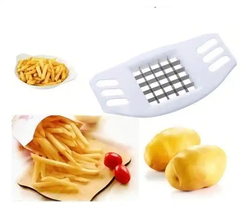 Cortador De Papas Fritas, Cortador De Verduras Manual