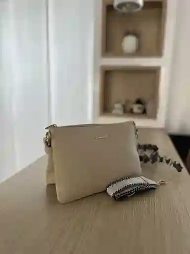 Bolso Cristal Color Beige