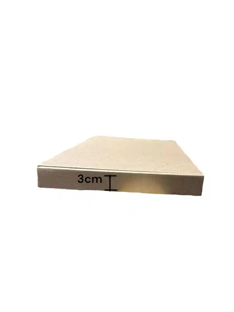 Caja De Carton Microcorrugado 36x23x3cm Plegable