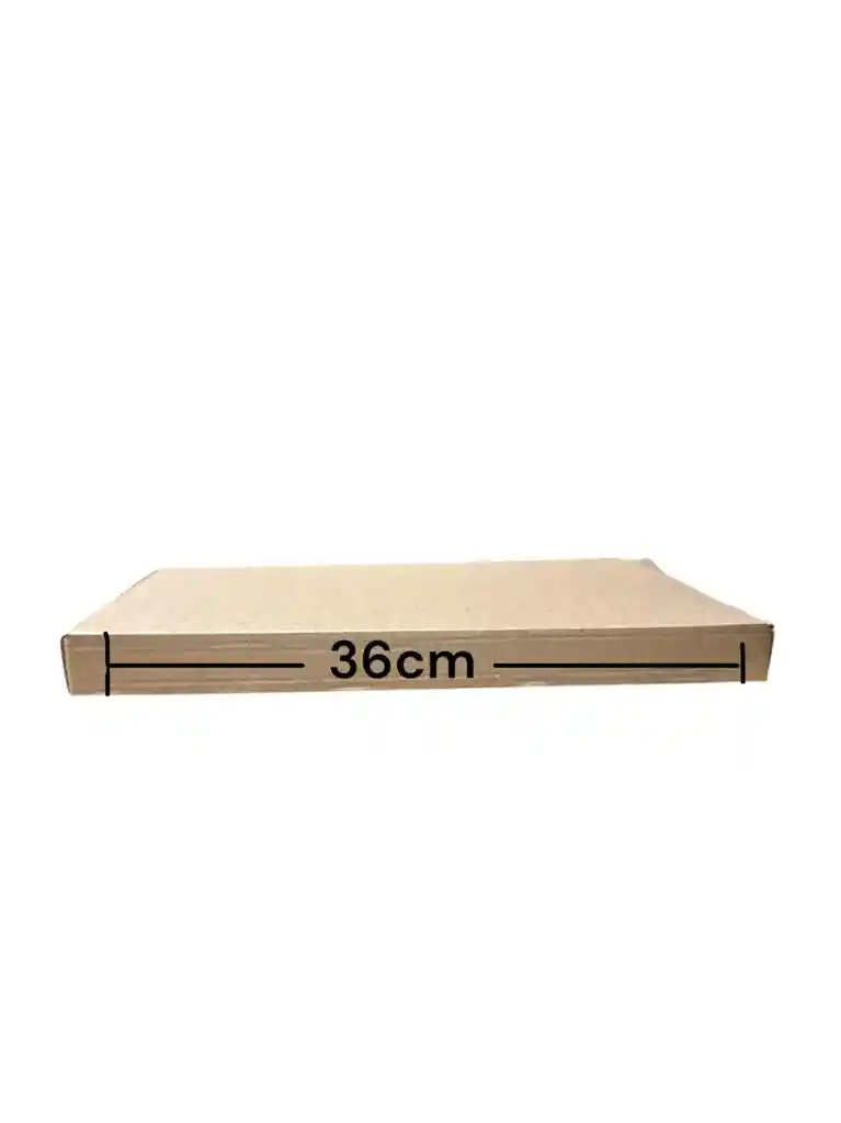 Caja De Carton Microcorrugado 36x23x3cm Plegable