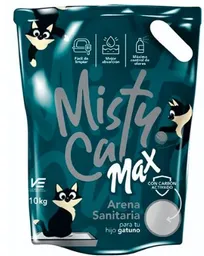 Misty Cat Max Arena Sanitaria 10 Kg Carbon Activado