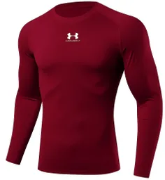 Camiseta Lycra Transpiración Entrenamiento/ Vinotinto - Talla: M