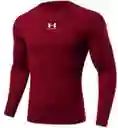 Camiseta Lycra Transpiración Entrenamiento/ Vinotinto - Talla: L