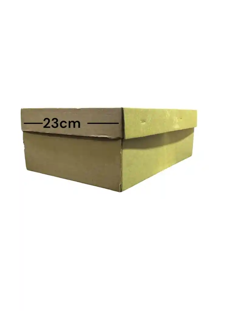 Caja De Carton Microcorrugado 34x23x12cm Plegable