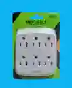 Multitoma De Pared 6 Salidas Brickell Bk-1986