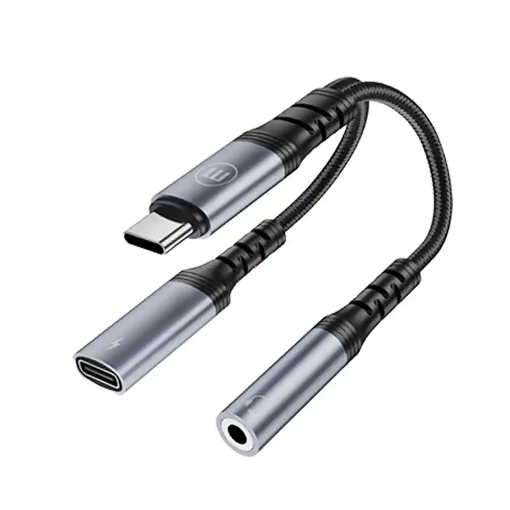Adaptador De Usb-c A Maxell 3.5 Mm Hembra Con Pd