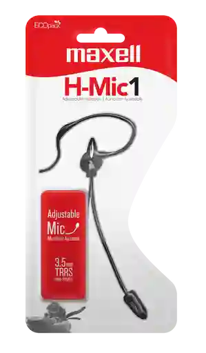 Auricular Ajustable Maxell H-mic One 3.5mm