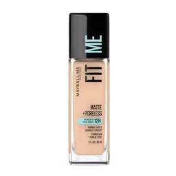 Base Líquida Maybelline Fit Me Matte + Poreless Tono 125