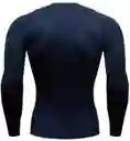 Camiseta Lycra Transpiración Entrenamiento/ Azul - Talla: S