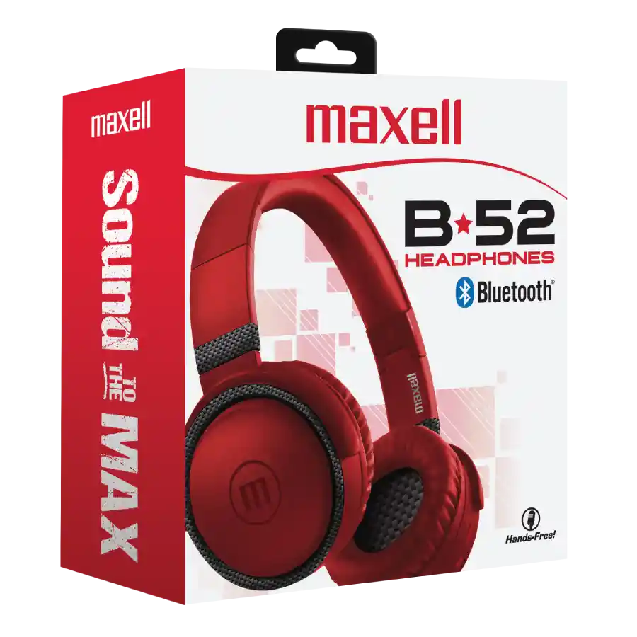 Diadema Maxell B52 Bluethoot Con Microfono