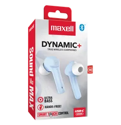 Audifono Maxell Dynamic+ Bluetooth Inalambrico In Ear