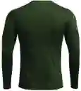 Camiseta Lycra Transpiración Entrenamiento/ Verde Militar - Talla: L